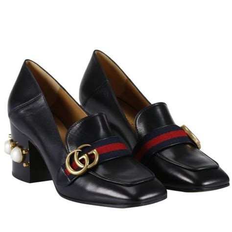 scarpe gucci alte donna perle verdi tosa|Scarpe con tacco firmate da donna .